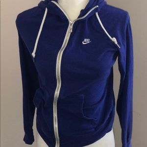 Nike cobalt blue hoodie . Women’s size M